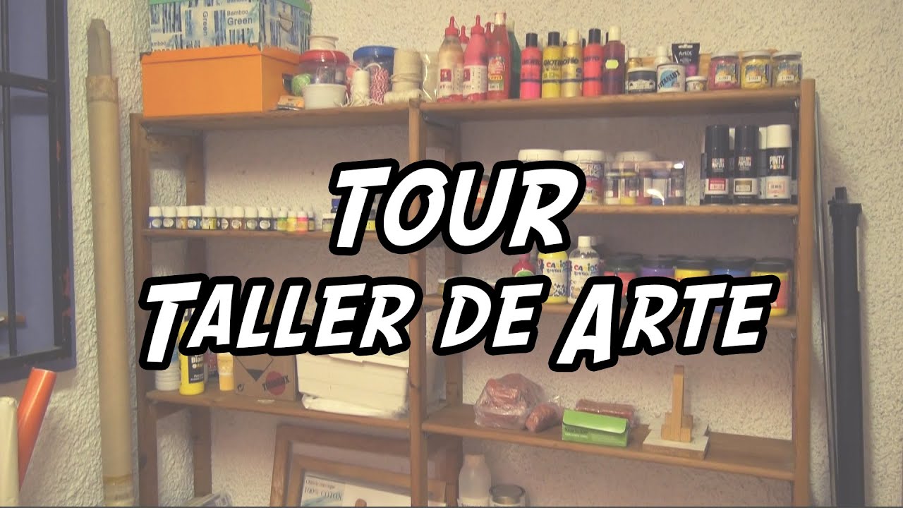 Tour por mi taller de arte [ TOYGO Studio ]