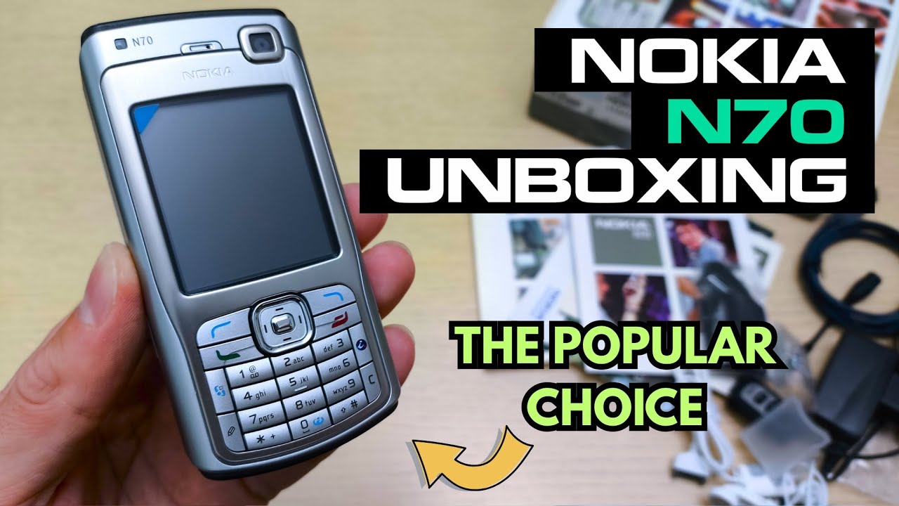 Nokia N70 - The Beginning of The NSERIES And One of The Most IMPORTANT Nokia Phones