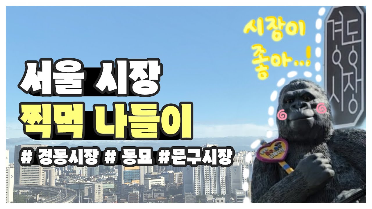 [일상 Vlog] 날좋은데 집에만 있으면 뭐하나 산책갑세 | 경동시장 | 동묘 | 문구시장 | 여행가고싶어서 들썩들썩