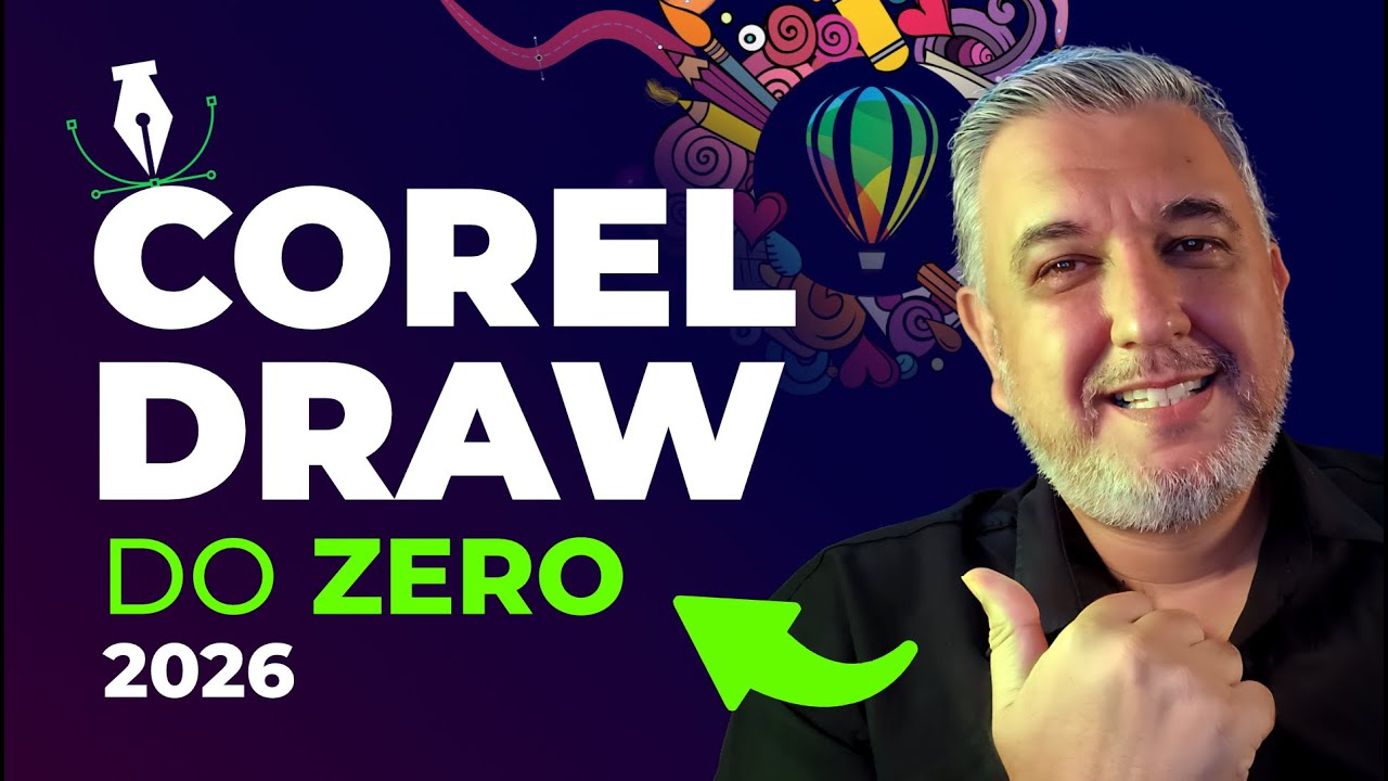 CorelDRAW Graphics Suite do Zero: Guia Completo para Iniciantes (Passo a Passo)