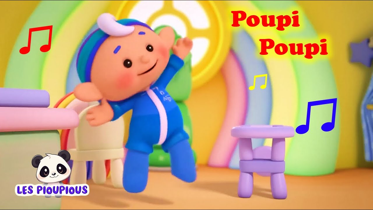 Poupi Poupi Poupidou 🕺🐥 | Comptine rythm&eacute;e pour bouger et danser | Les Pioupious