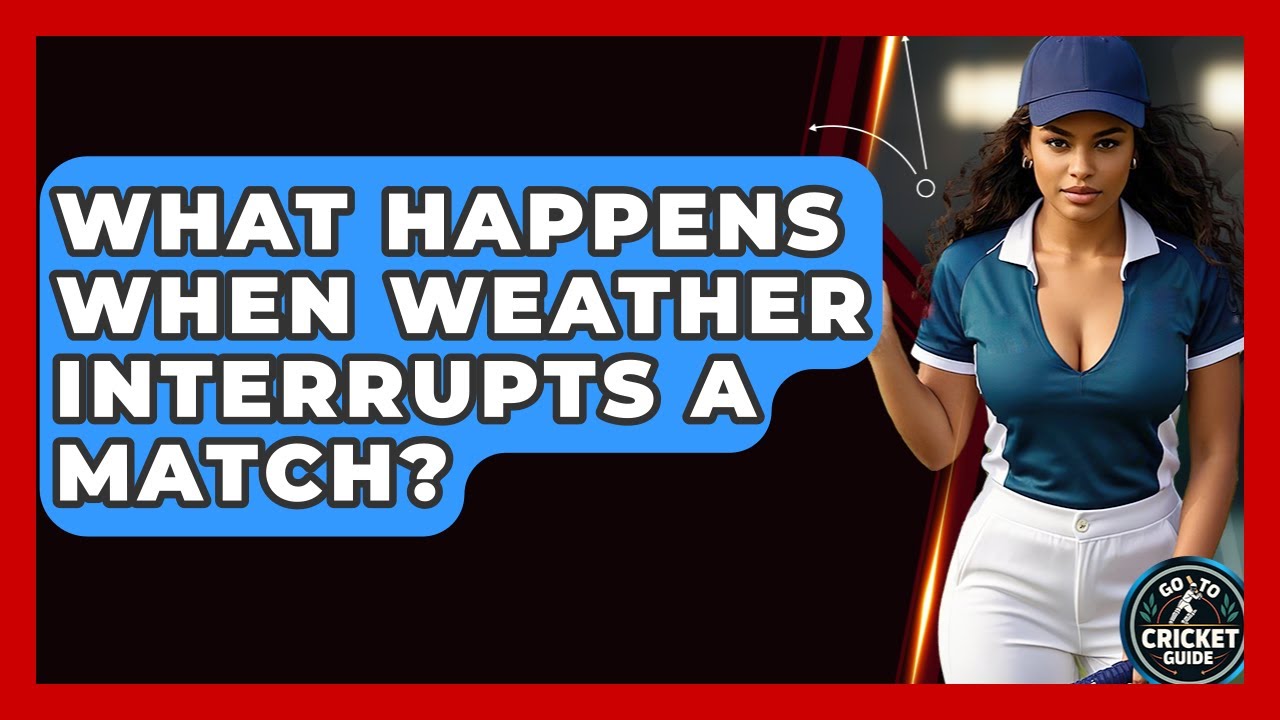 What Happens When Weather Interrupts A Match? - Go-To Cricket Guide