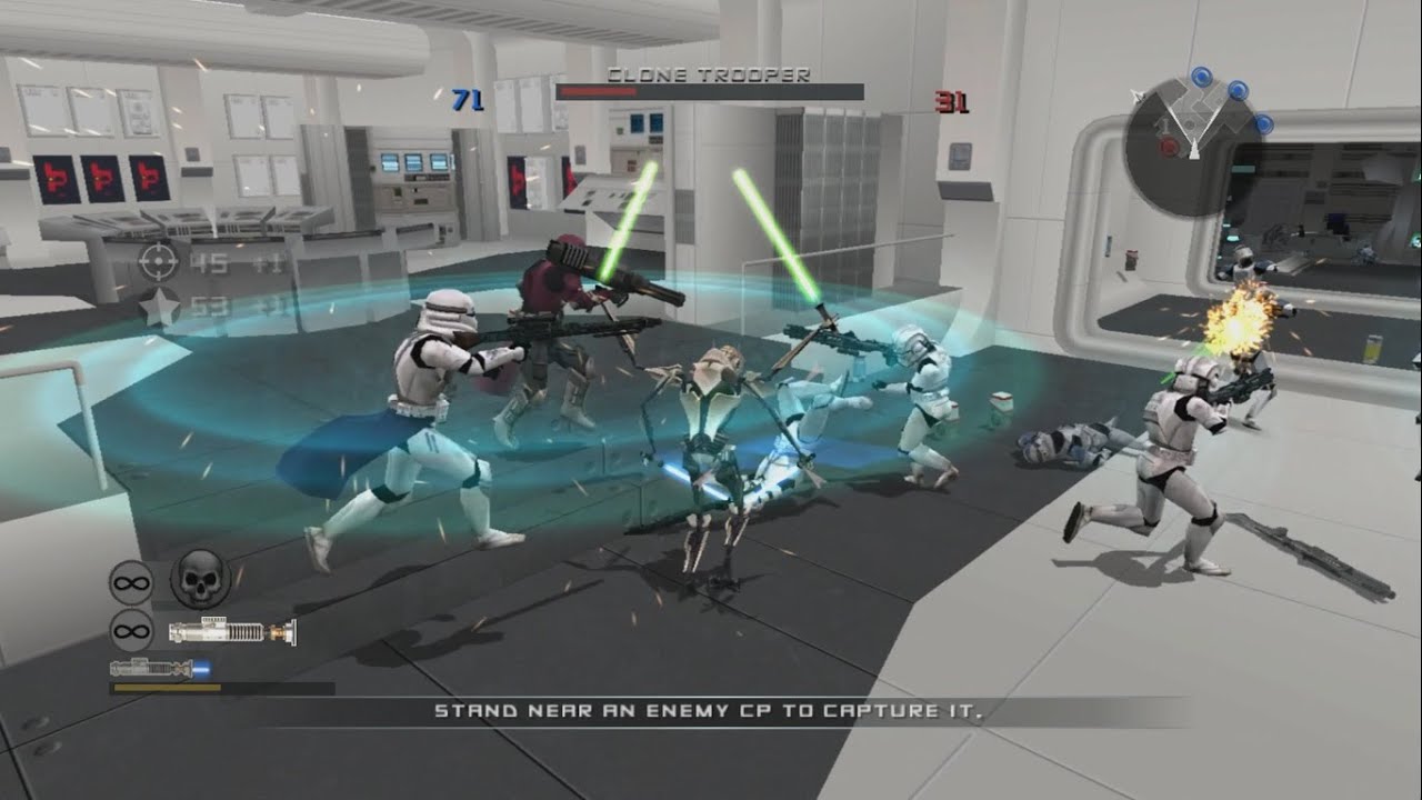 54 (or so) Kills with General Grievous! Star Wars Battlefront 2 (2005) Tantive IV Conquest Gameplay!