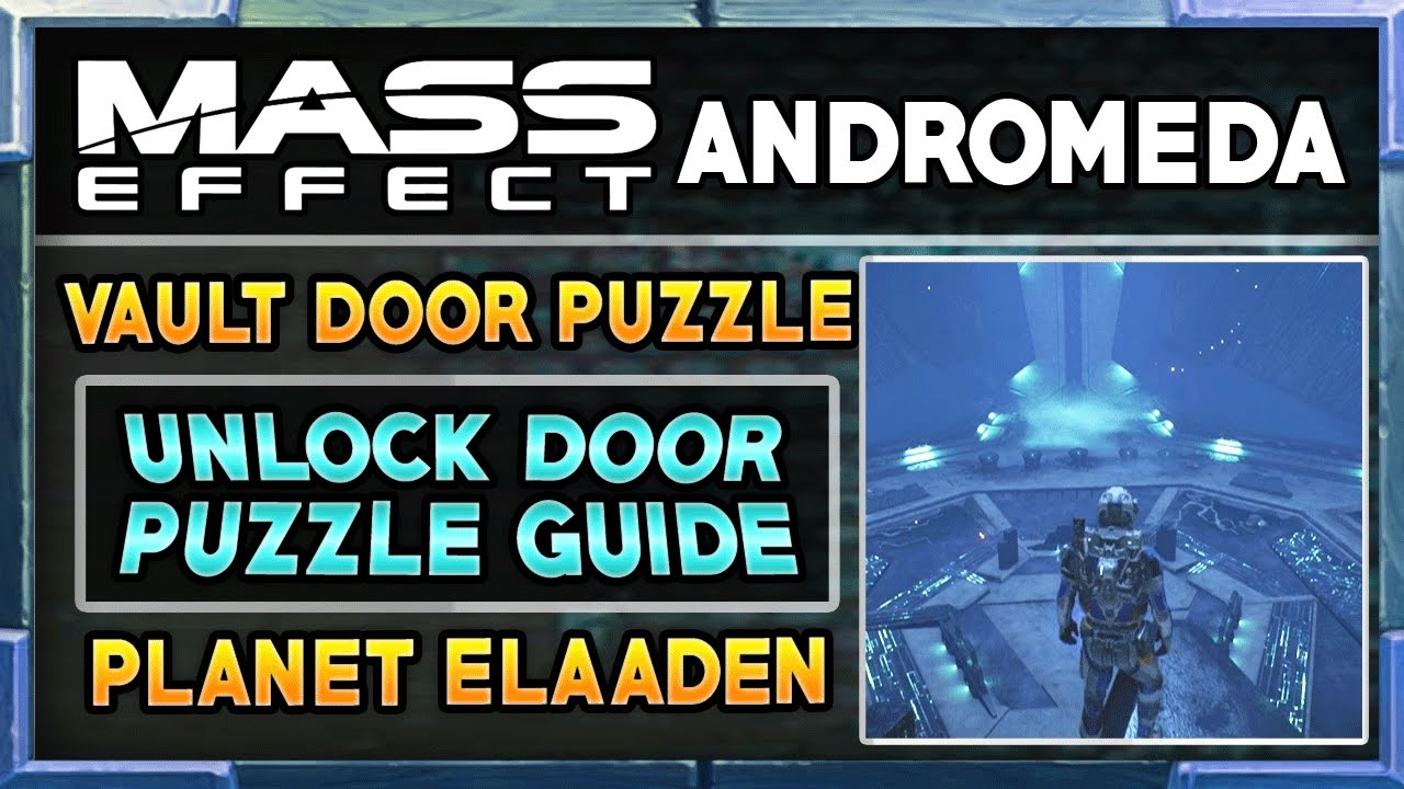 Mass Effect Andromeda: Vault Door Puzzle - How to Unlock (Planet Elaaden)