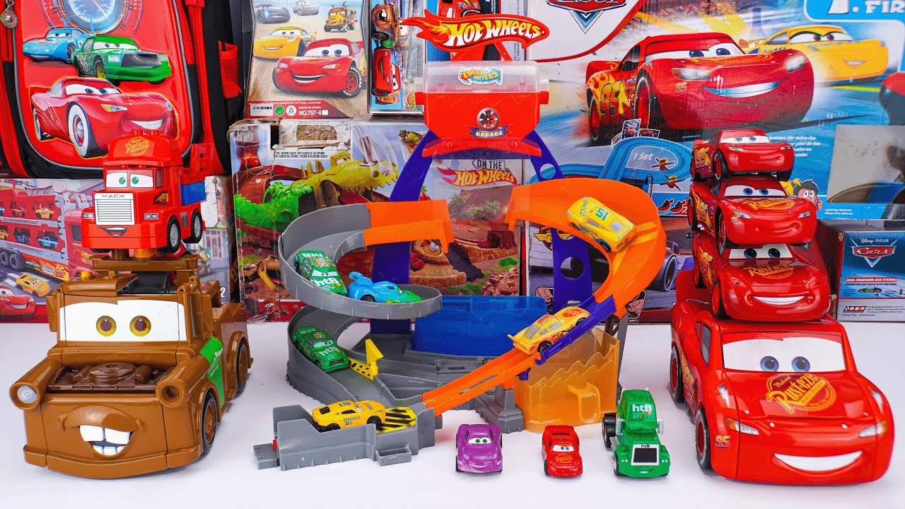 Disney Pixar Cars Unboxing Review | Disney Pixar Cars On The Road Circus Stunt Ivy