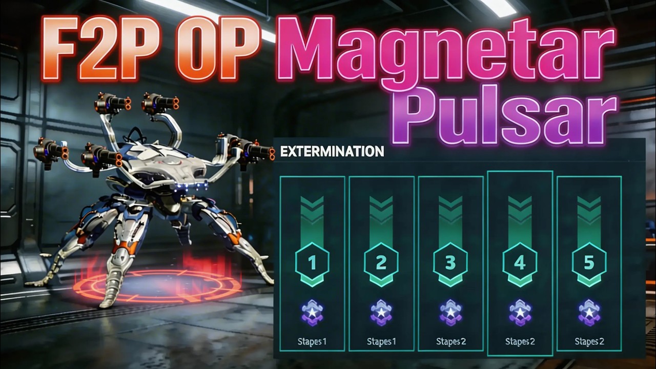⛓️ INFINITE PARALYSIS F2P OP Magnetar - Pulsar ⚡🔥| war robots
