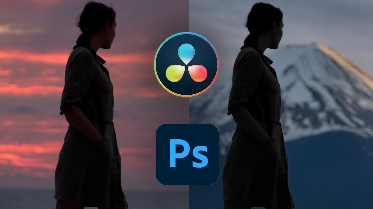 How to Seamlessly Transport a Subject from Beach to Mount Fuji – DaVinci Resolve & Photoshop