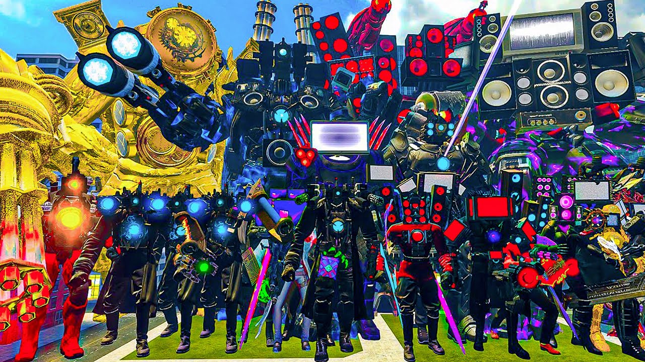 ALL TV MAN TITAN VS 1-79 SKIBIDI TOILET BOSSES, UPGRADED ASTRO DETAINER VS SPEAKERMAN & CAMERAMAN