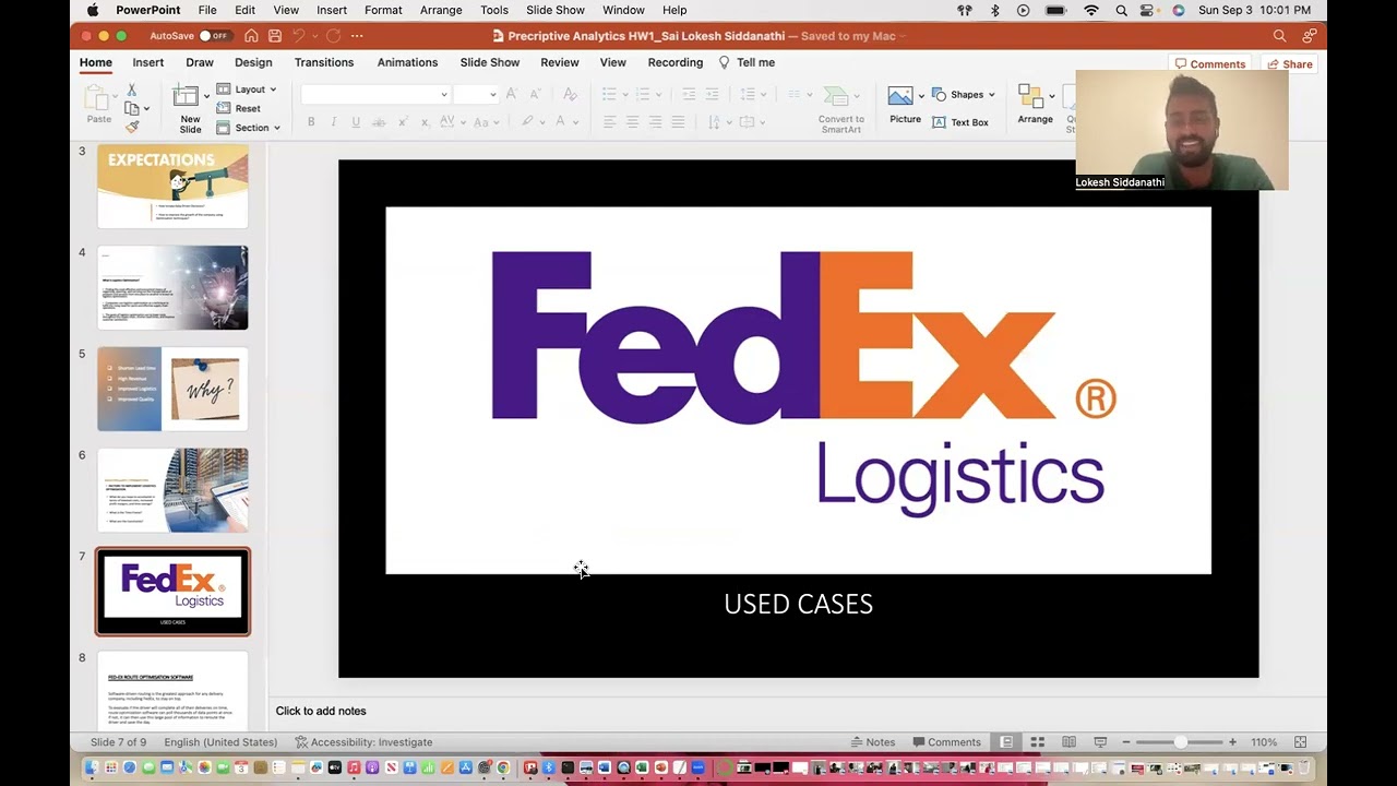 Logistics Optimisation