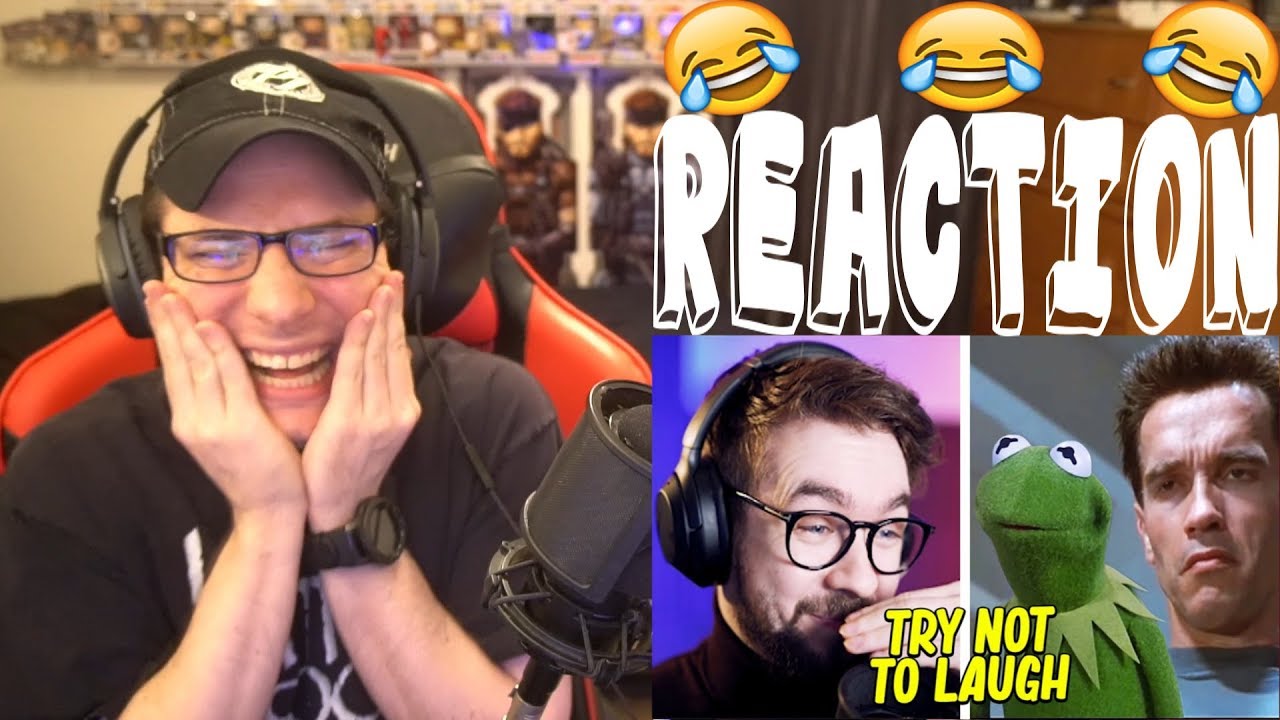 Jacksepticeye's * IMPOSSIBLE * Try Not To Laugh | Dan Ex Machina Reacts