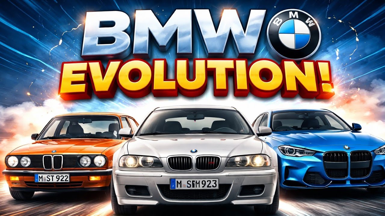 BMW Car Evolution 1975 to 2026 | 50 Years of Innovation