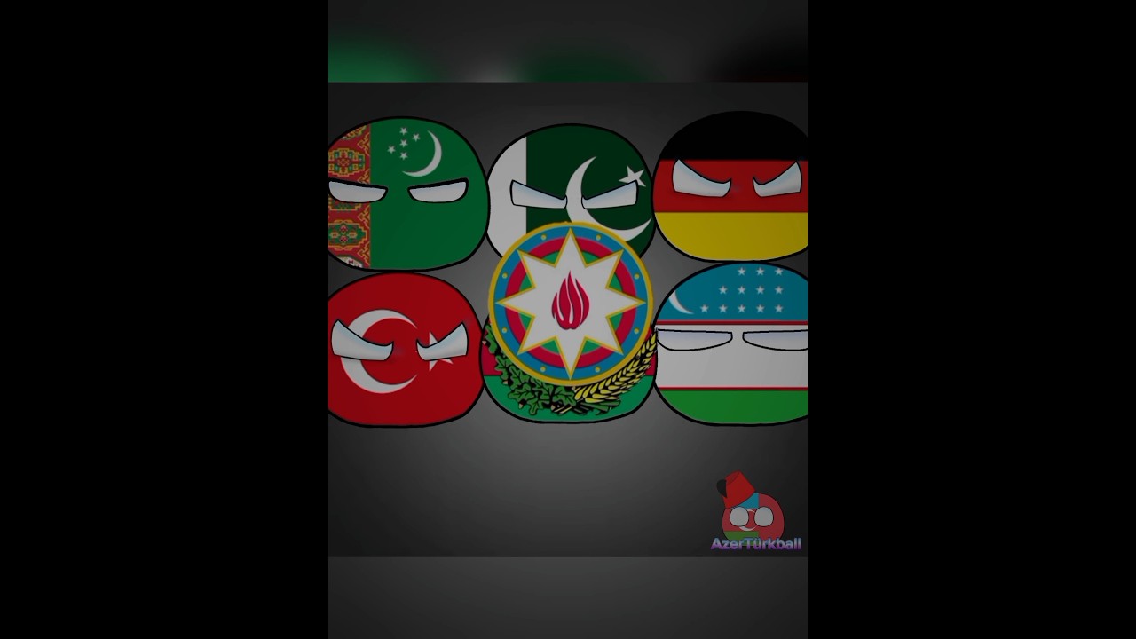 🇦🇿Azerbaijan vs Armenia🇦🇲 #countryballs #animation #videotutsun #azerbaijan #armenia