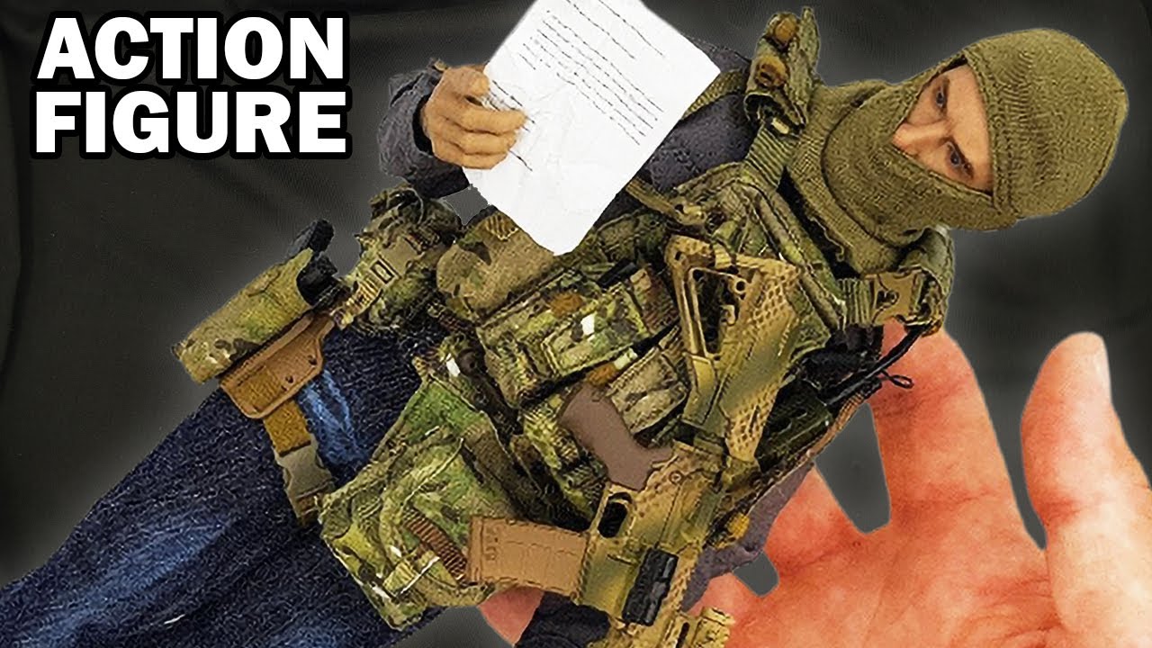 SAS operator - hero of Nairobi incident: action figure - silent version