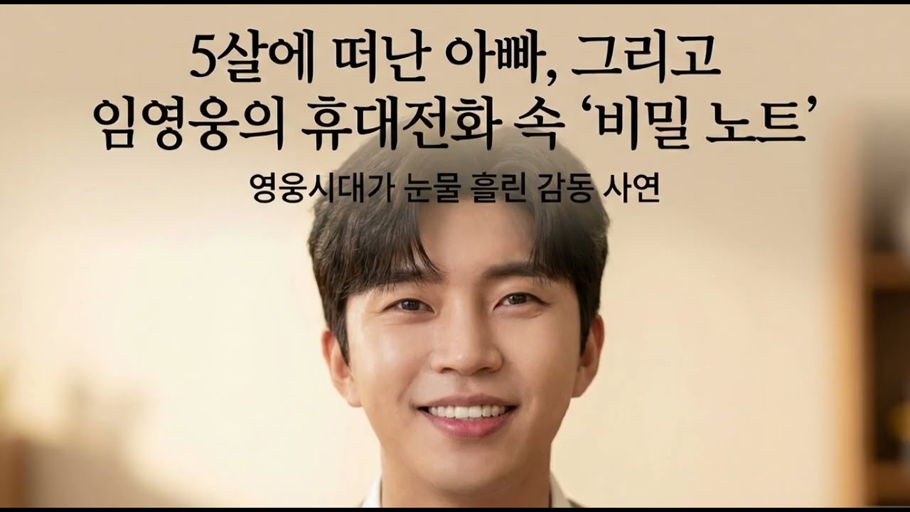 [건행 라디오] 아버지의 부재 그리고  임영웅의 성장이야기