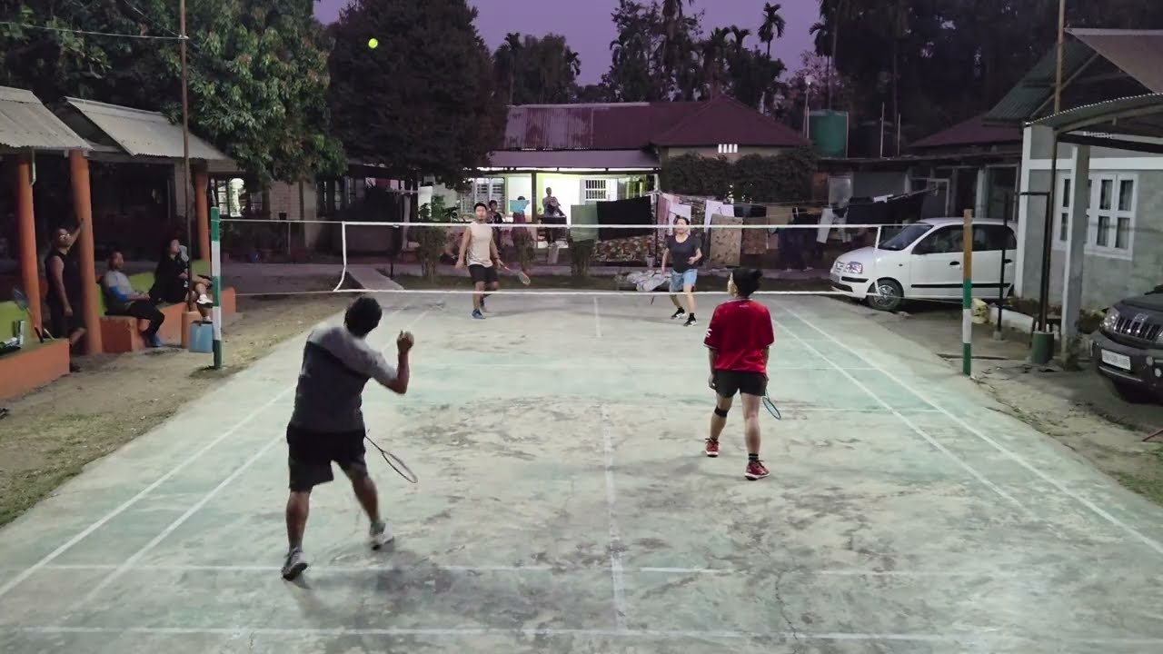 Day 31 of 2026 (Match 1) Miss Dli & Sir Hmutea VS Miss Eni & Sir Mapuia [Badminton Match]