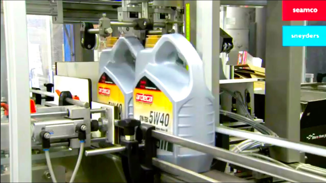 Complete Oil Bottling Line By SNEYDERS