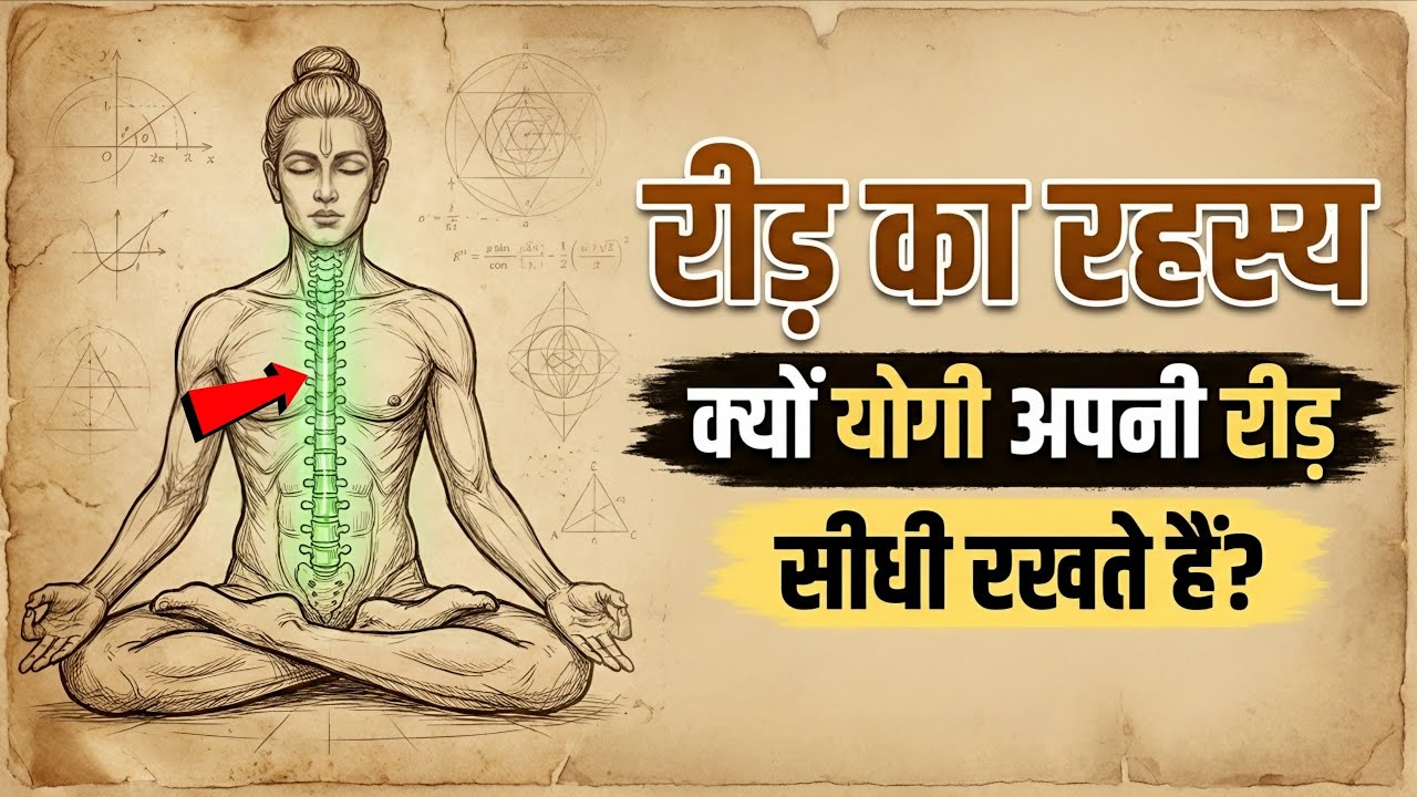 रीढ़ का रहस्य | क्यों योगी जन अपनी रीड़ सीधी रखते हैं? | The Spinal Cord Secret