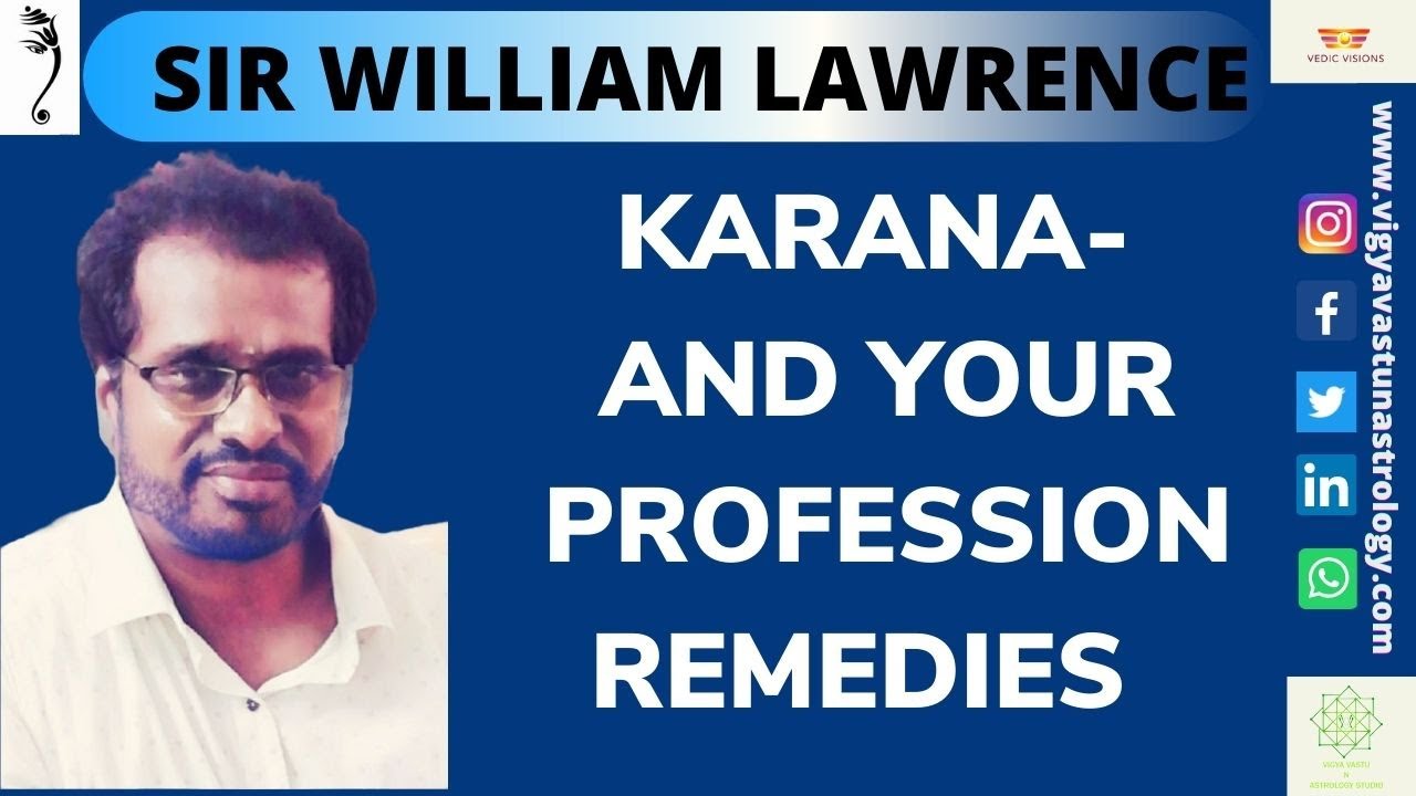 KARANA- AND YOUR PROFESSION-REMEDIES/Panchanga/Know your birth karan with remedies/Karana in jyotish
