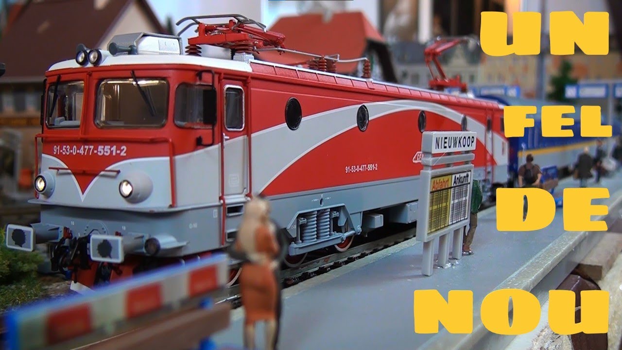 🇷🇴 HGD-10005 by AF MODELS - locomotiva EA 060 Delfin CFR 91 53 0 477 551 2