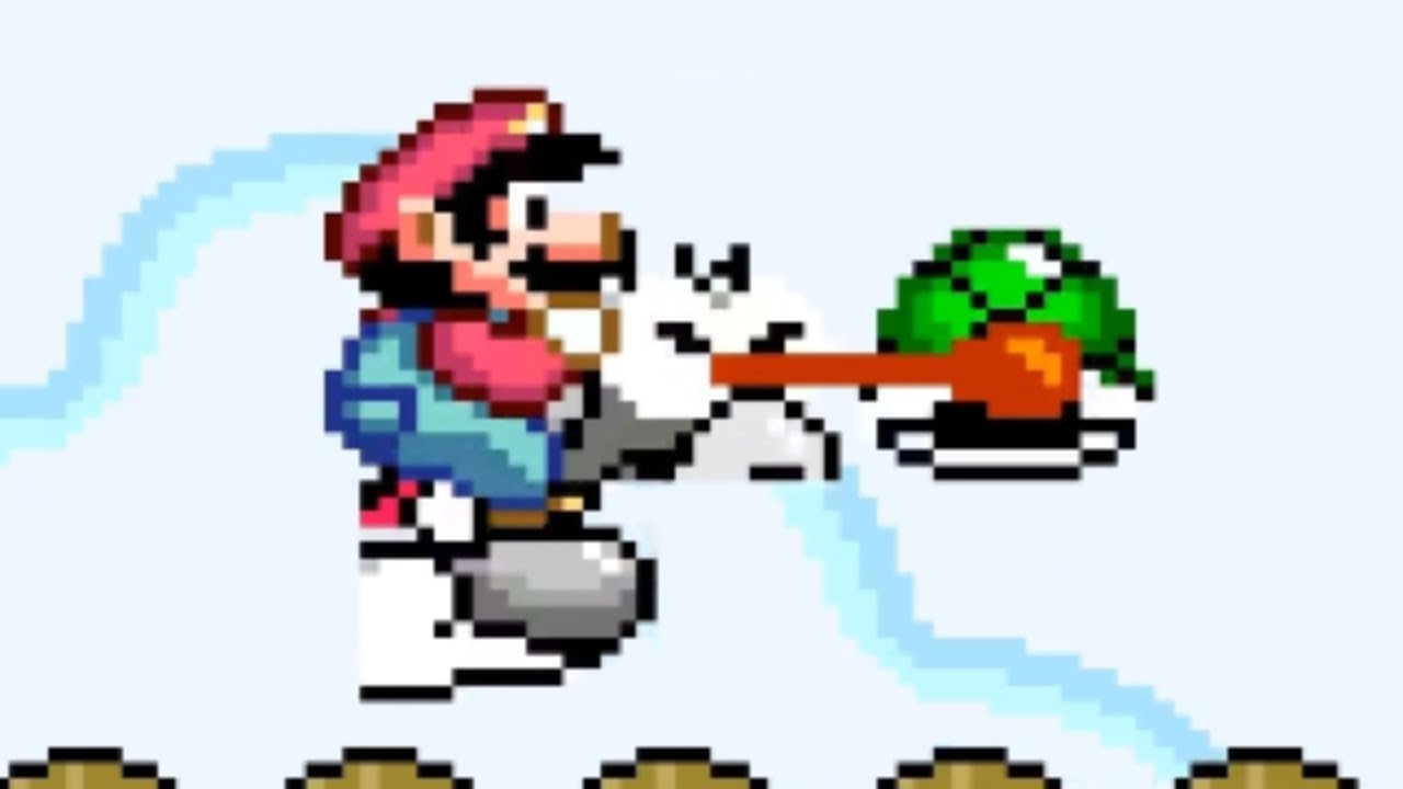 [TAS] SNES Super Mario World Highland "glitchfest" - Cheese Brigde Area