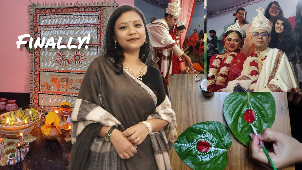 Finally it's happening! Hajong wedding era