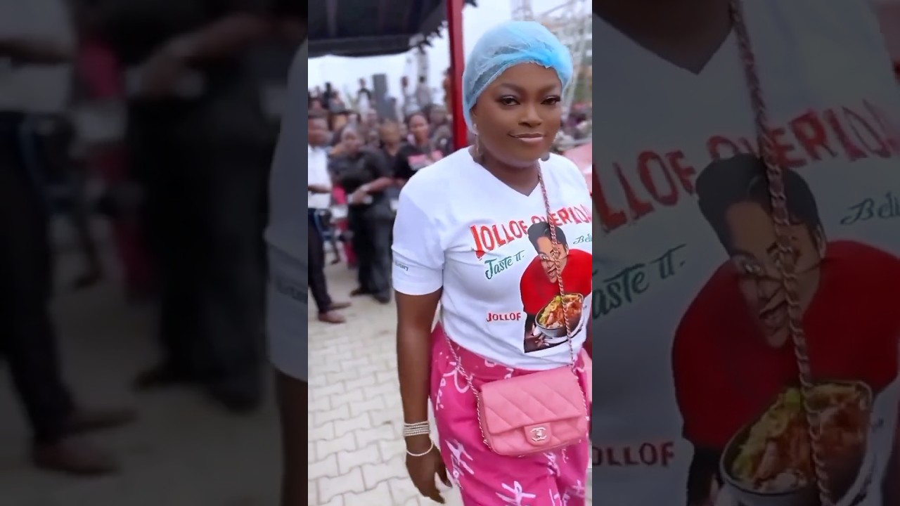 Funke Akindele steps out to support Hilda Baci