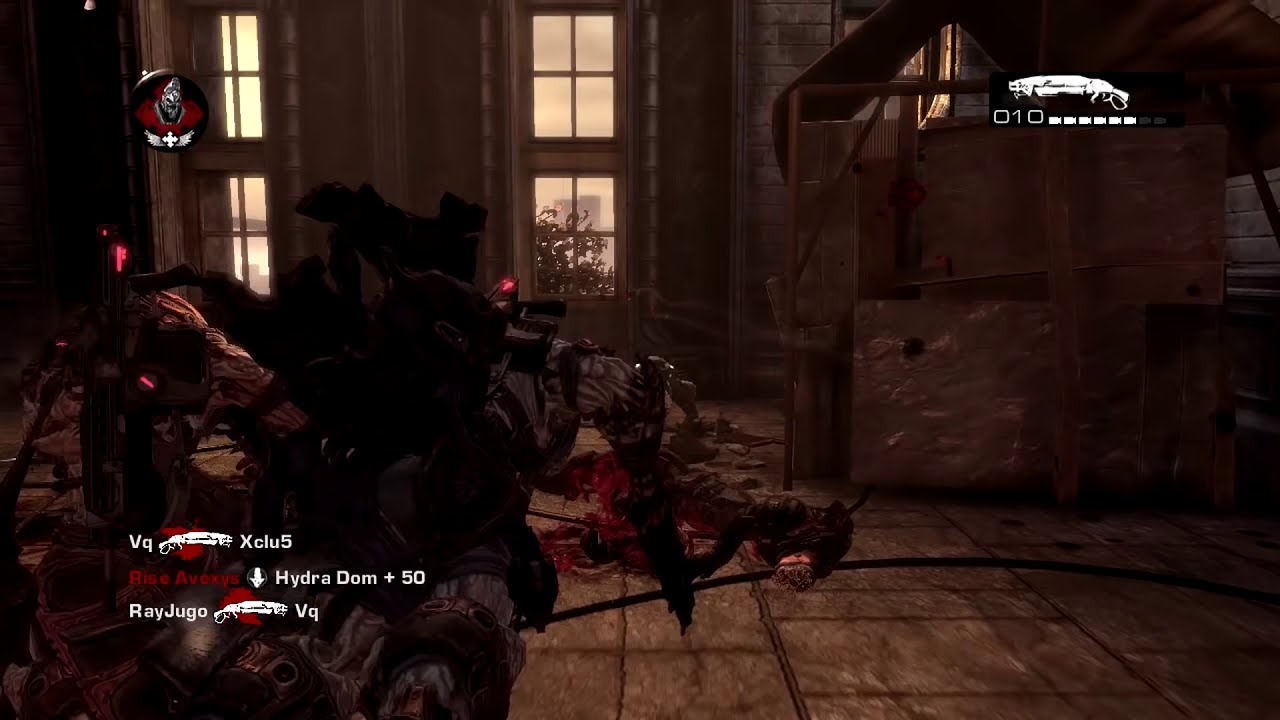 PRO PLAYER WINGMAN PICKUPS ON GEARS OF WAR 2! w/ TRASH TALK! [PAVILION]