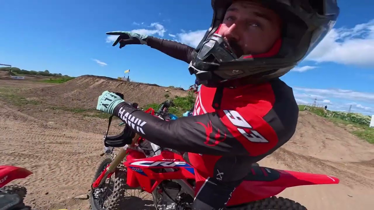 2002 Honda cr250r at Preston docks mx 03/05/2025