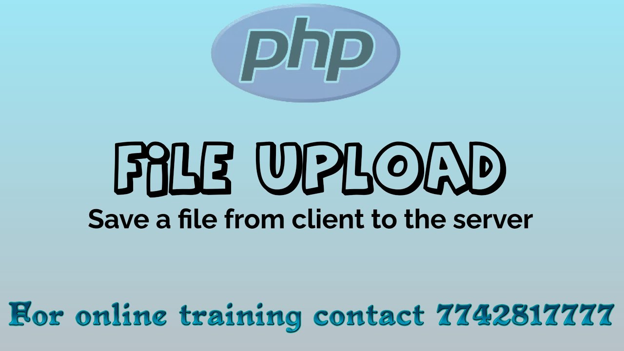 File Upload in PHP  in Hindi | $_FILES, move_uploaded_file(), enctype & Method | PHP Tutorial