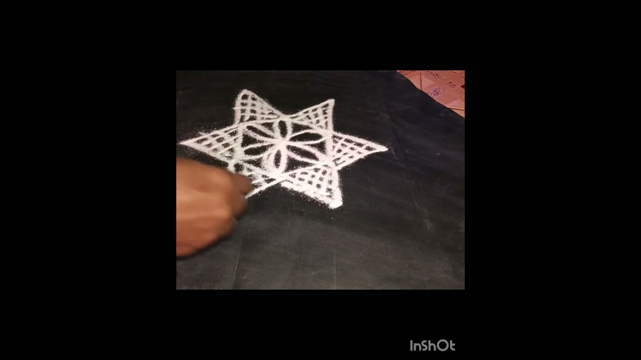 புதன்கிழமை #போட ஈஸி ரங்கோலி# ஸ்டார் கோலம் #வீடியோ யூடியூப்# கோலம் வீடியோ #