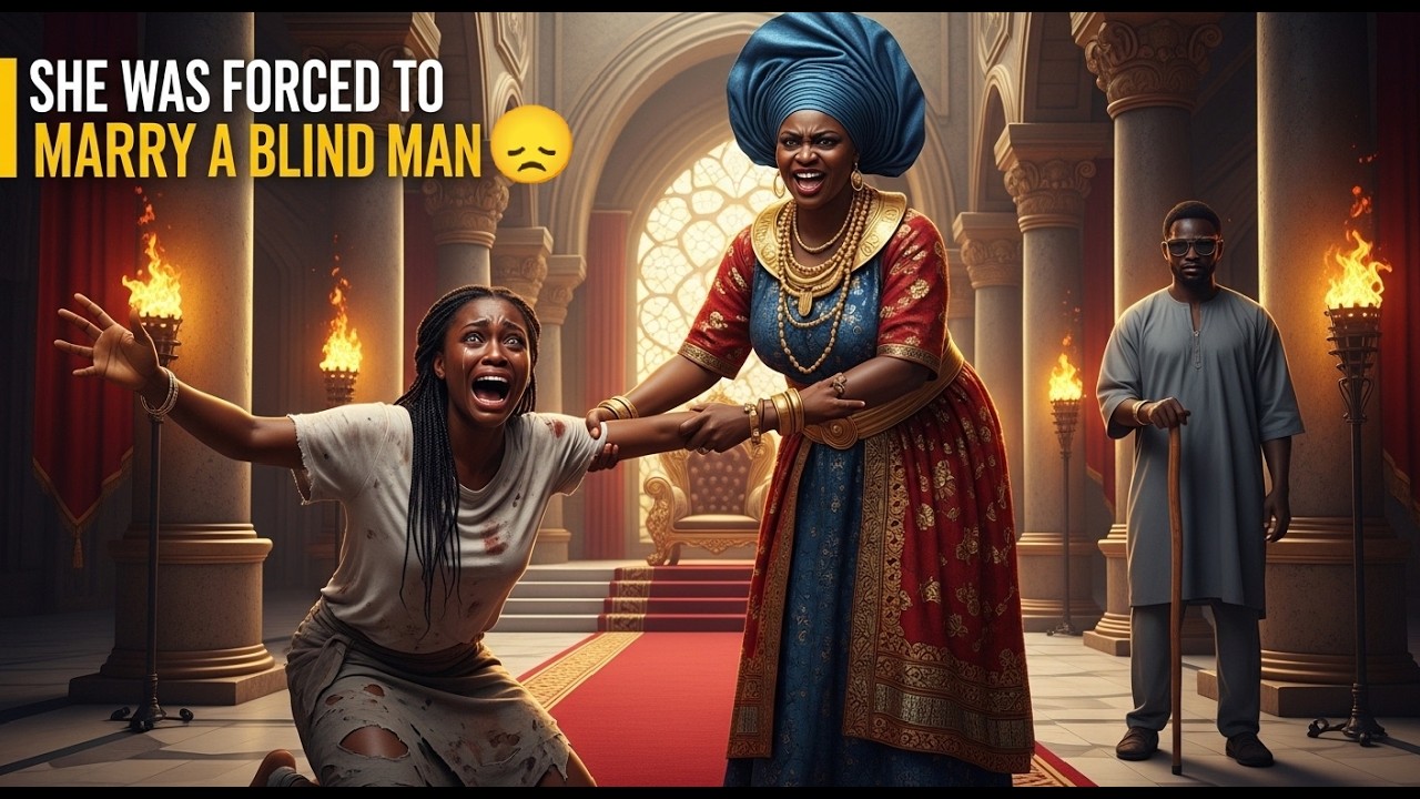 Wicked Stepmother Forced Her Stepdaughter to Marry a Blind Man, See What Happened Next. #storytime