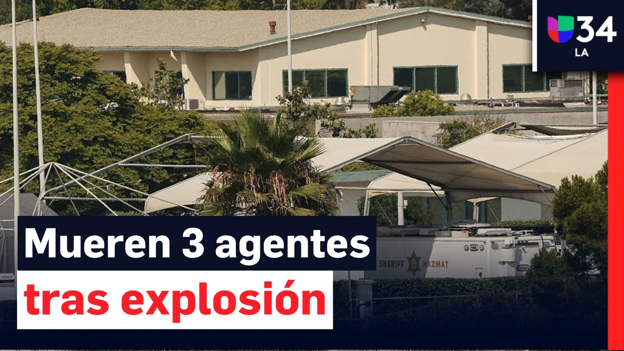 Explosión en Los Ángeles: Mueren 3 agentes en el lugar