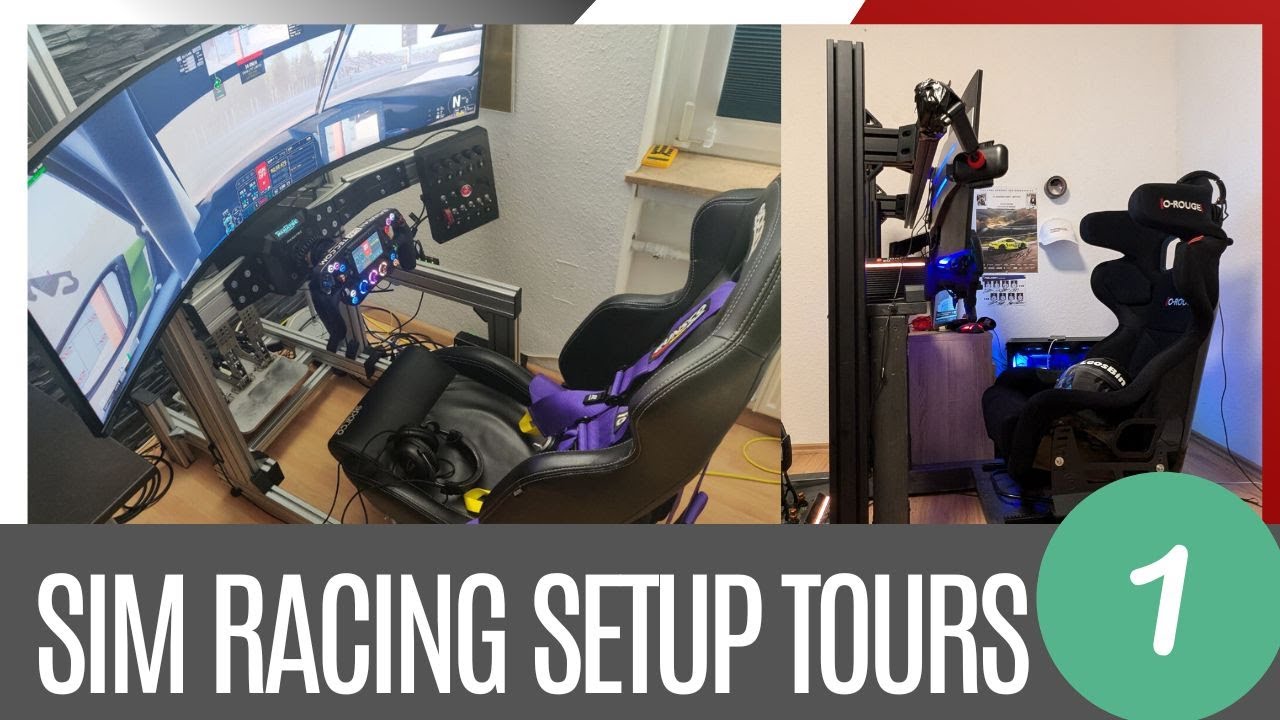 Sim Racing Setup Tours #1 / Sim Rigs der Community / Room Tour