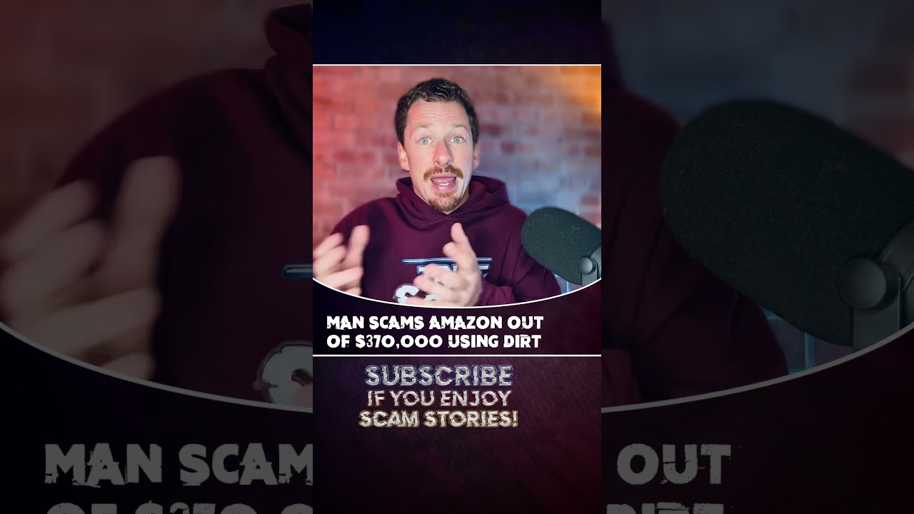 MAN SCAMS AMAZON OUT OF $370,000 USING DIRT