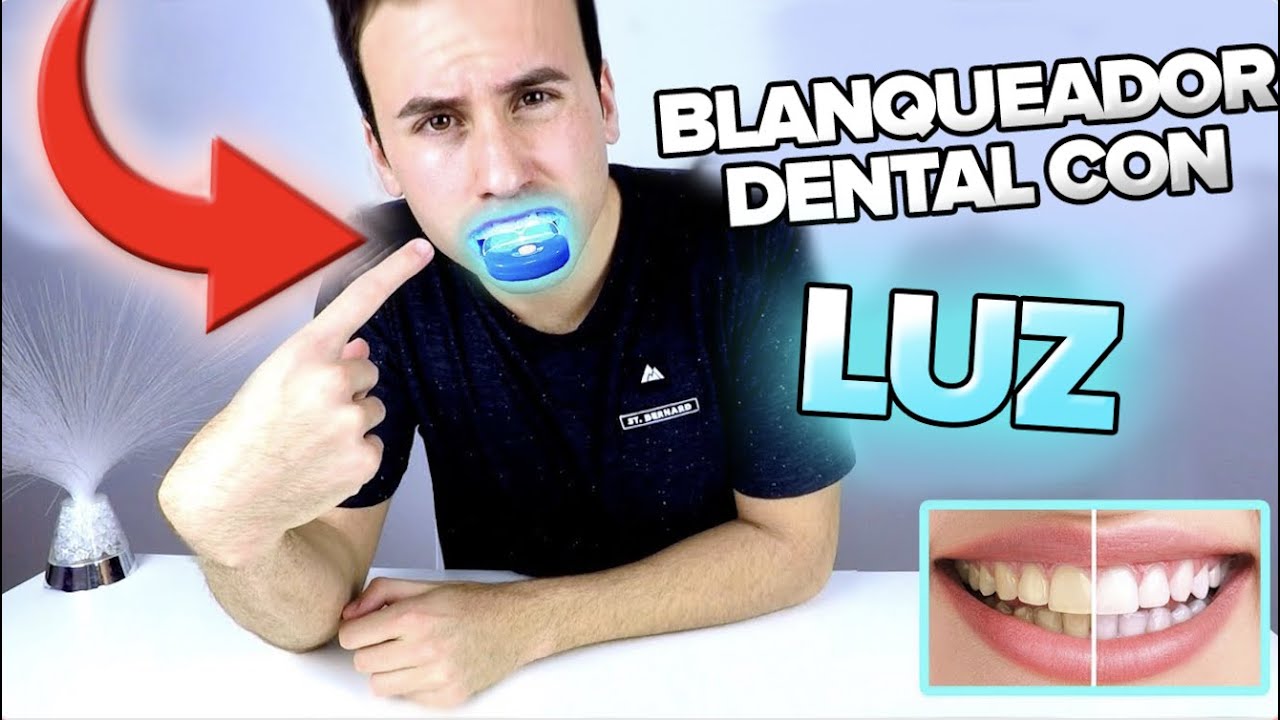 BLANQUEADOR DENTAL con LUZ! ► 😬 [ FUNCIONA! ]