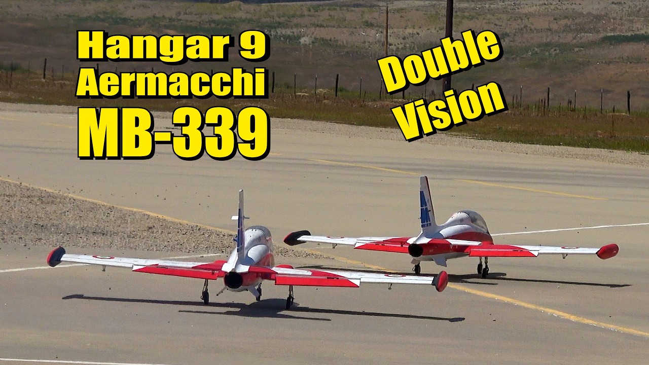 Clark and Ken and their Hangar 9  MB-339's...  Flight #2  Saturday, August 10, 2024