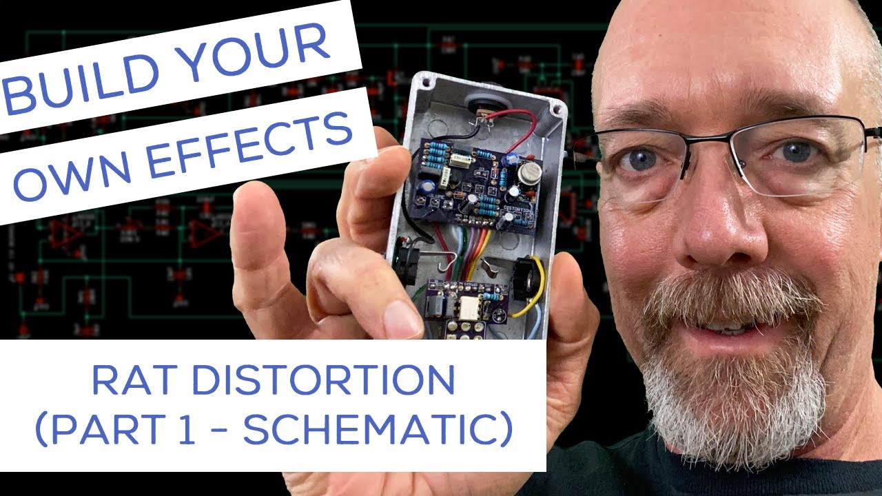 Build Your Own Effect Pedals - Rat (Part 1) Schematic