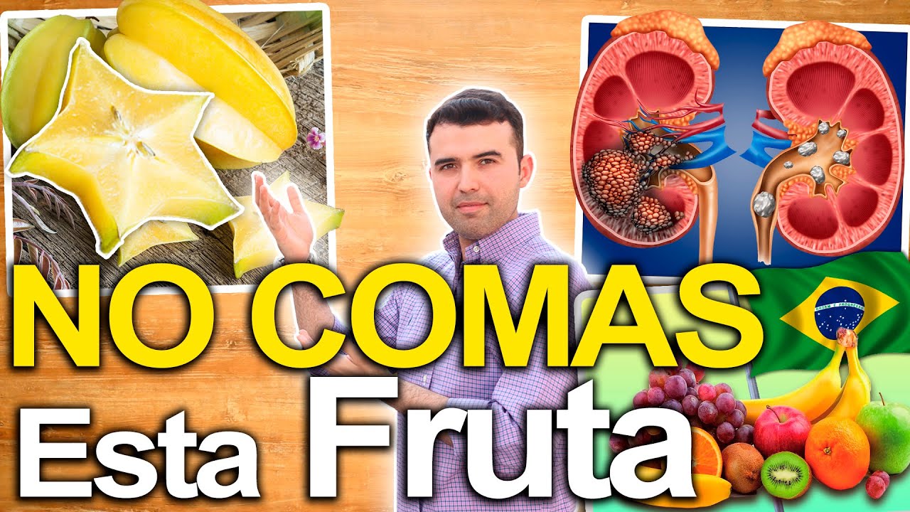 NO CONSUMAS ESTA FRUTA - La Fruta Estrella o Carambola de Daña Los Riñones