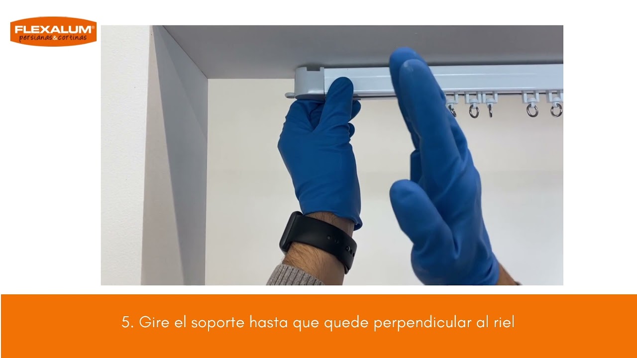 Video instalación Cortinas Flexalum