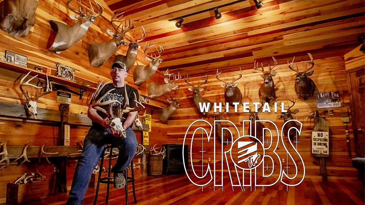 Whitetail Cribs: EPIC West Virginia Trophy Room and Hunting Antiques