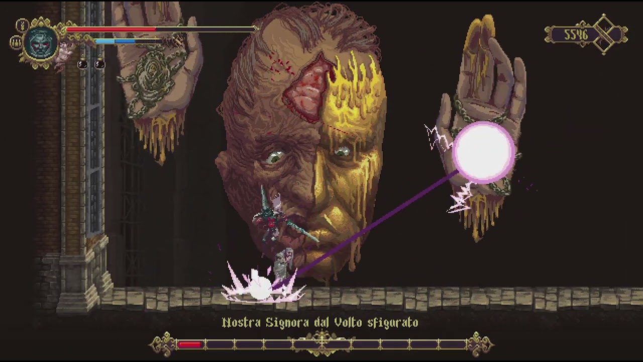 Blasphemous Walktrought 9 BOSS FIGHT + RECUPERI😉