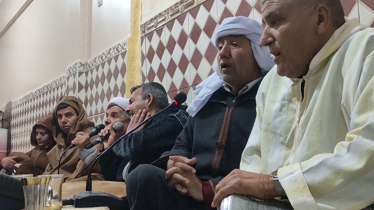 جار عليا غرام زين الحالة _ مدح تجاني _# المداحة سعيد و على العيد و عيدا بريك و طيب عمامرة
