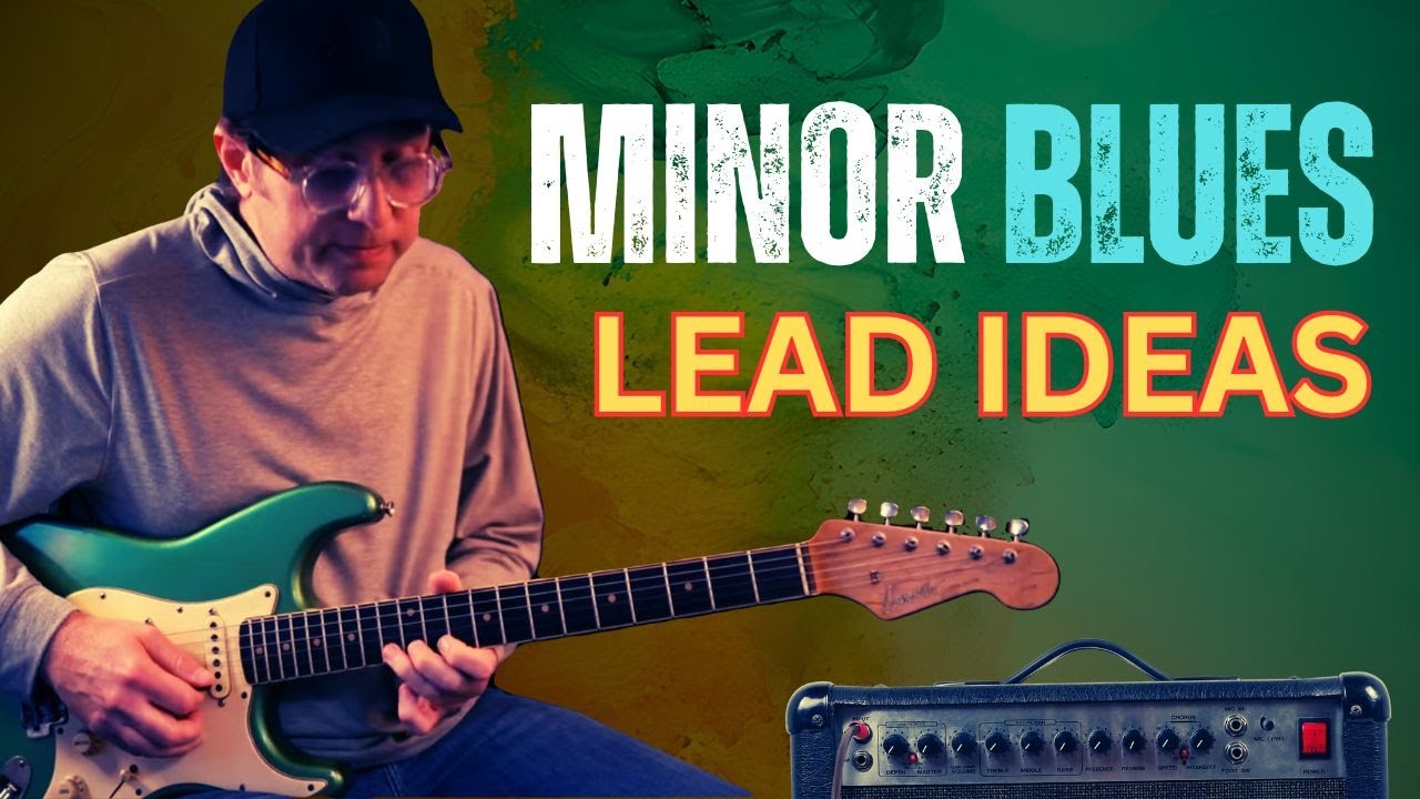 Minor Blues Lead Ideas - Use these ideas in your leads when improvising - Guitar Lesson EP517