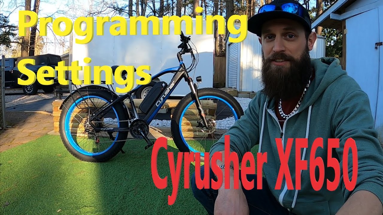 Cyrusher XF650 Programming Settings