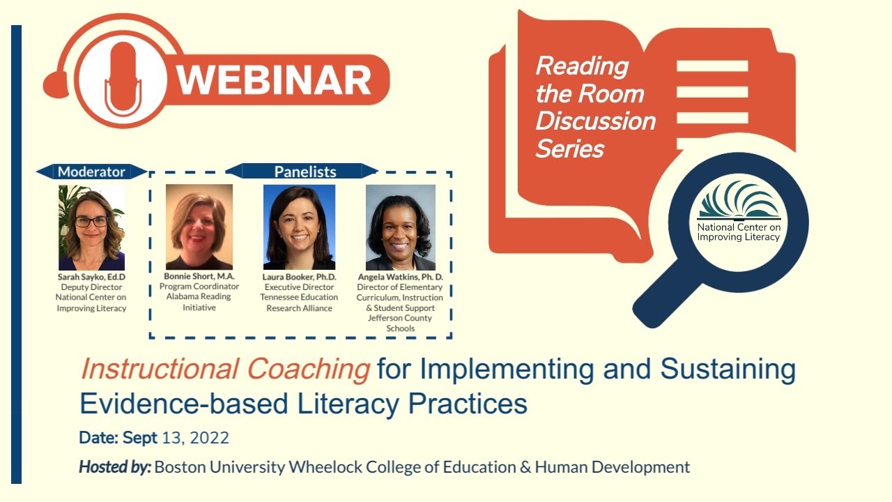Reading the Room: Instructional Coaching for Implementing and Sustaining Evidence-based Practices
