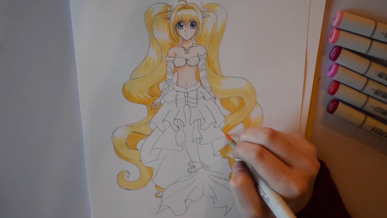 Drawing Lucia Nanami from Mermaid Melody (ThrowBack Thursday)
