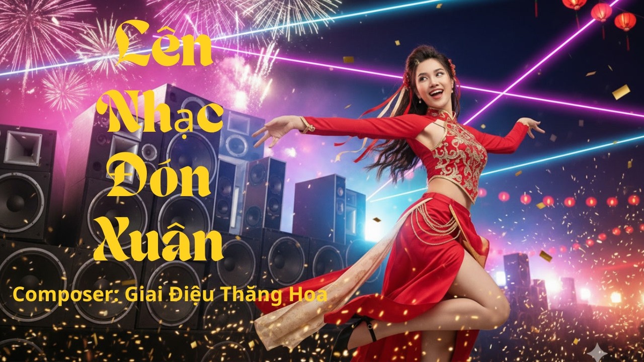 Lên Nhạc Đón Xuân - Giai-Điệu-Thăng-Hoa | Nhạc Xuân 2026 Sôi Động, Quẩy Cực Sung (Official MV)