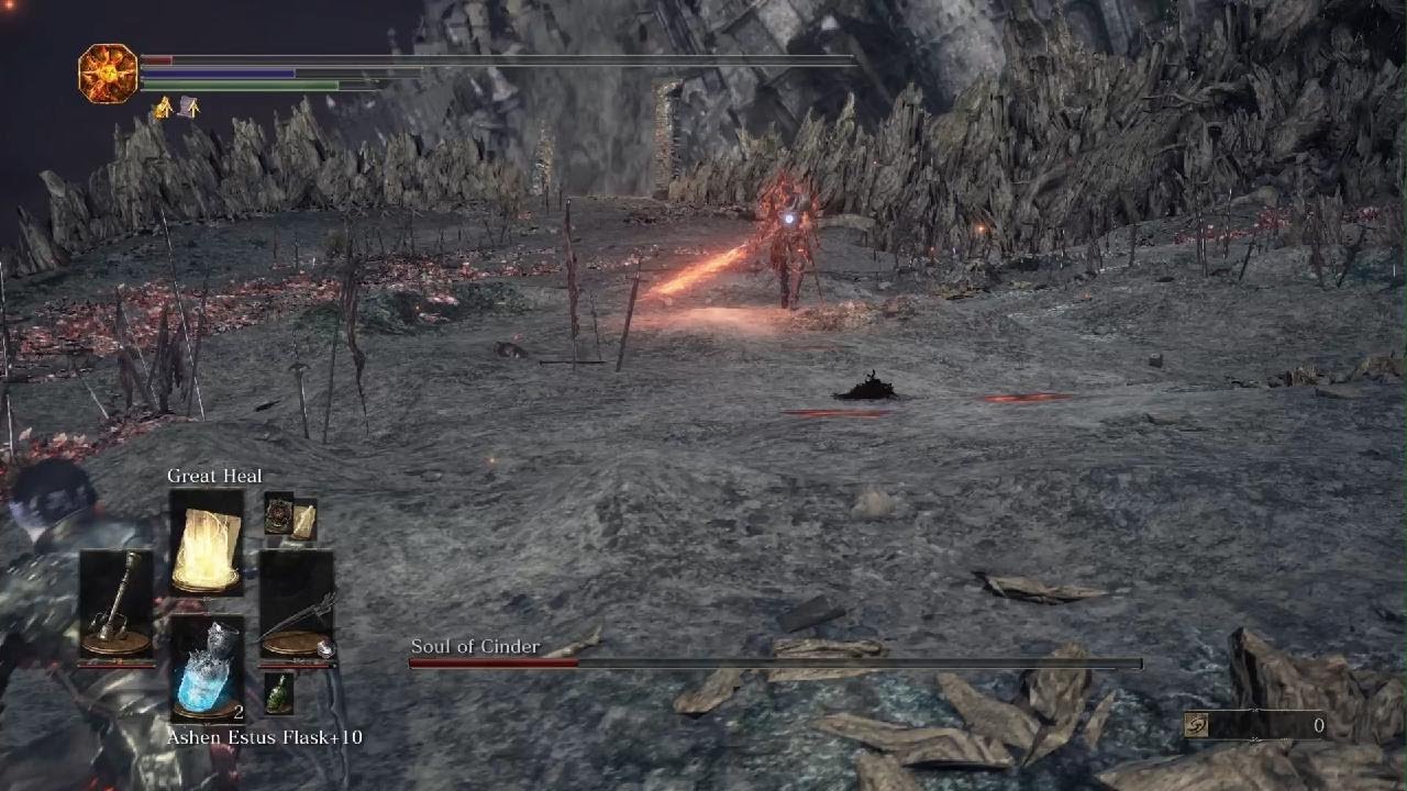 Soul of Cinder Winning Fight - DARK SOULS III