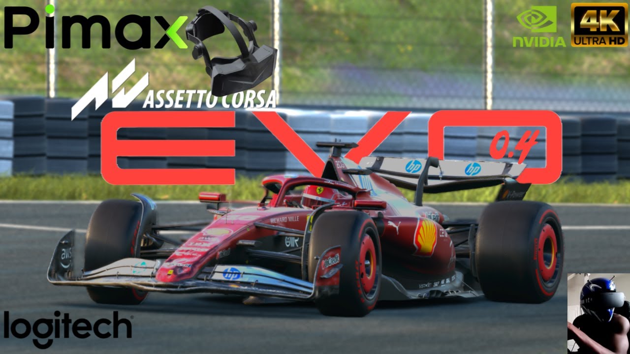 ASSETTO CORSA EVO 0.4 Pimax Crystal Light TEST Session | 4K UHD
