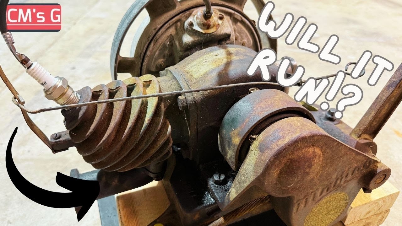 1937 Maytag Model 92 Two Stroke Engine - Will It Run!?